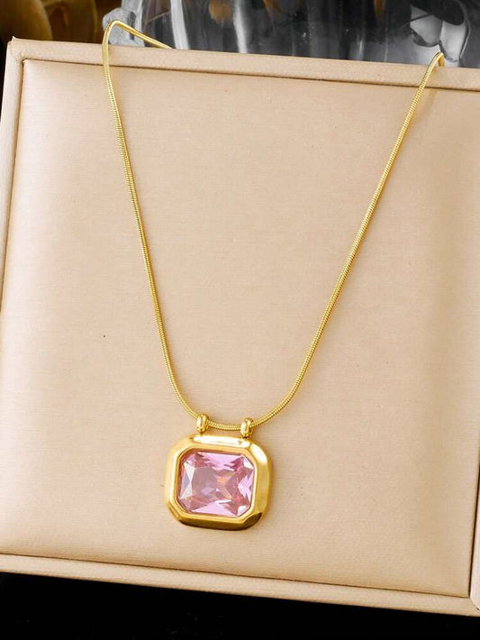 Pink stone