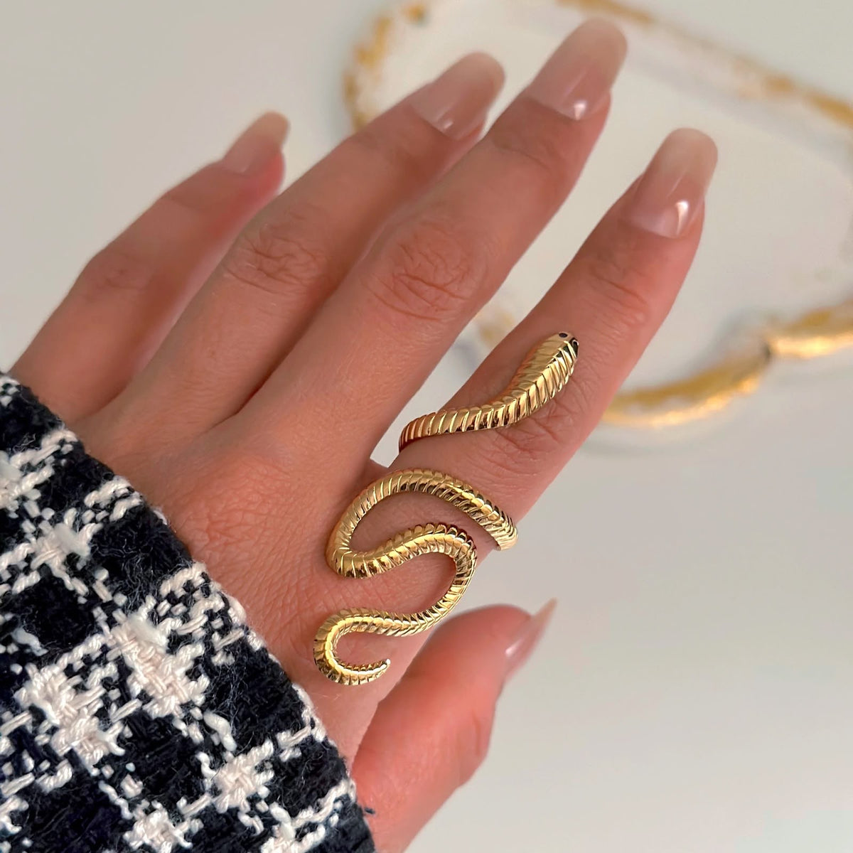 Scattered Snake Ring