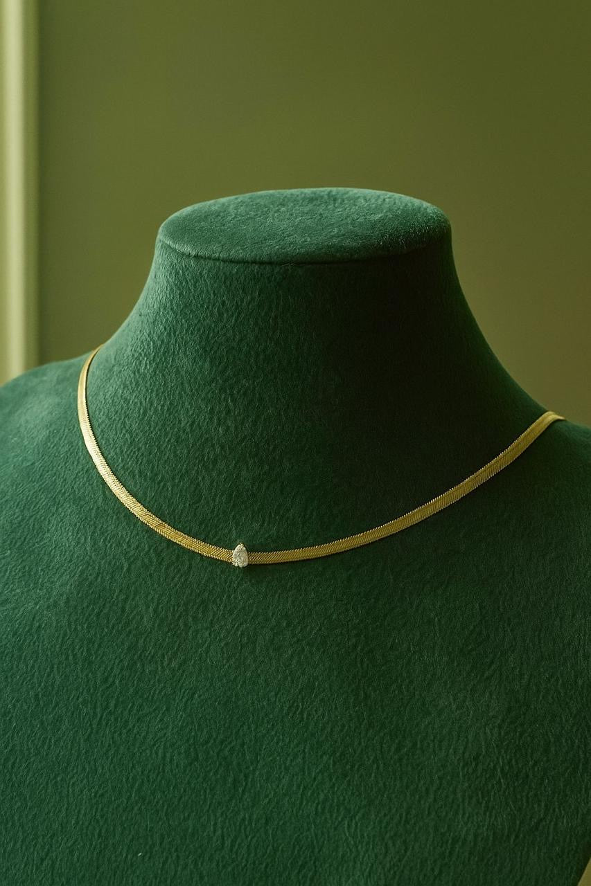 Snake Stone Necklace