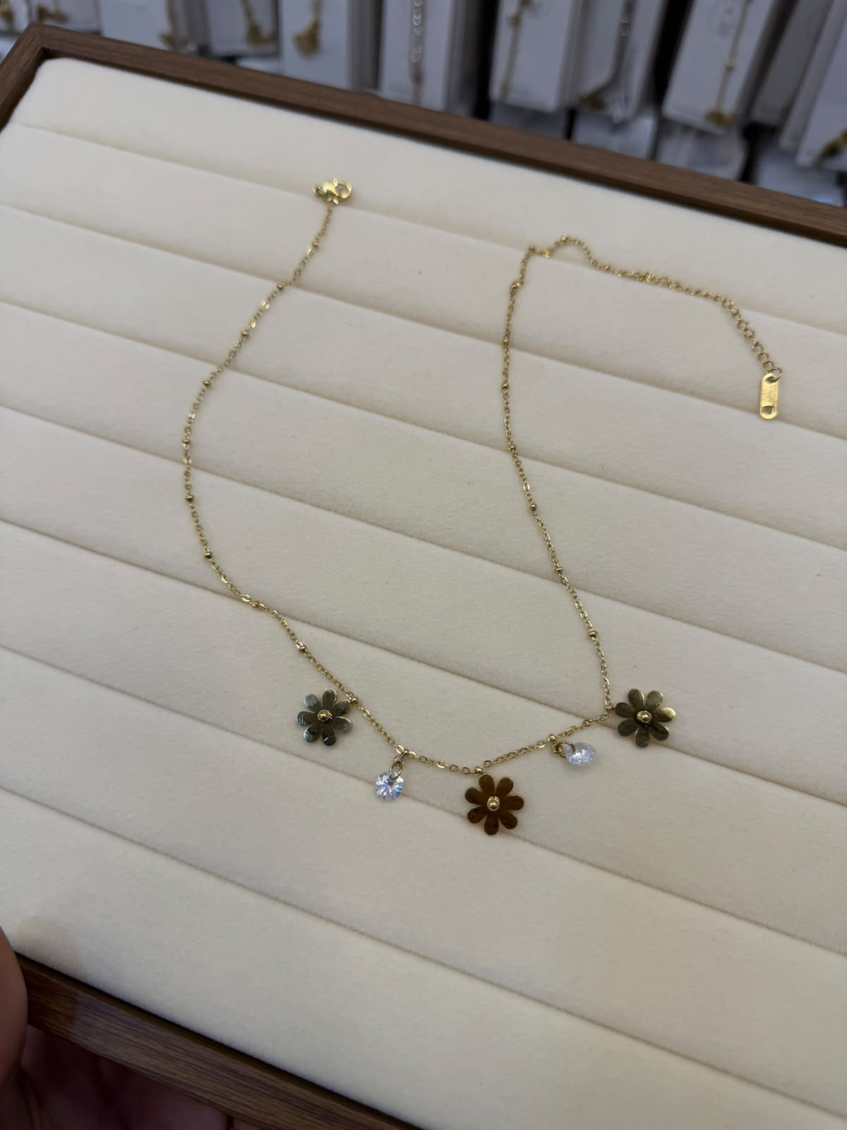 Daisy Charms Necklace
