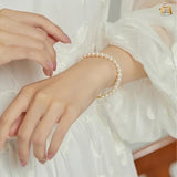 Pearl Bracelet not a stainlees steel