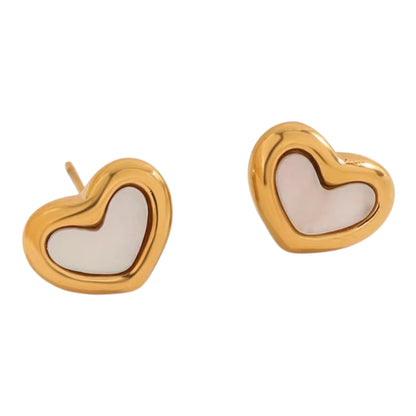 Minimal Heart Cute Earrings