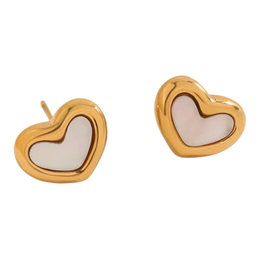 Minimal Heart Cute Earrings