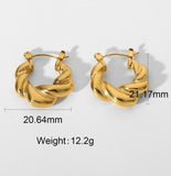 Twisted earring
