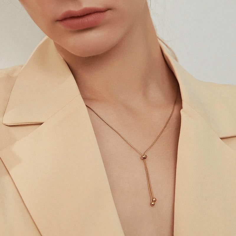 Ball Adjustable Necklace