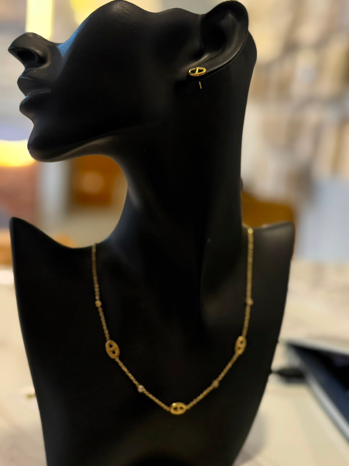 CD Necklace+Earrings