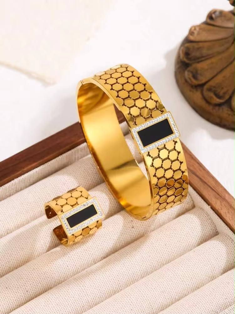 Bold Handcuff+Ring Set
