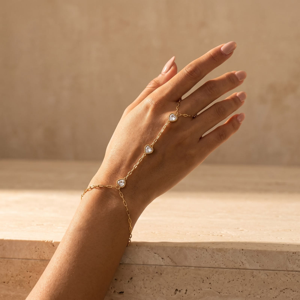 Heart Hand Chain