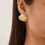 Sea shell  earing