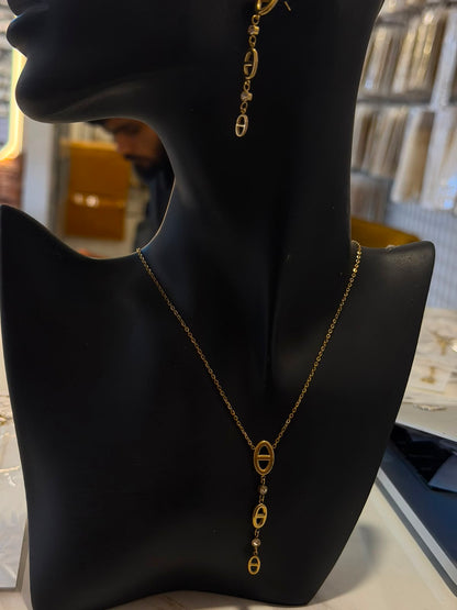 CD Necklace+Earring