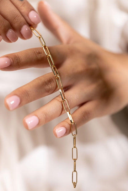 Paper Clip Bracelet
