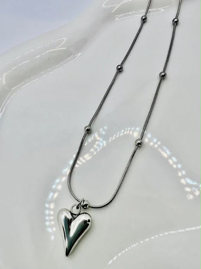 Silver Heart Necklace