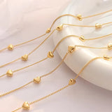 Heart combo bracelet & necklace