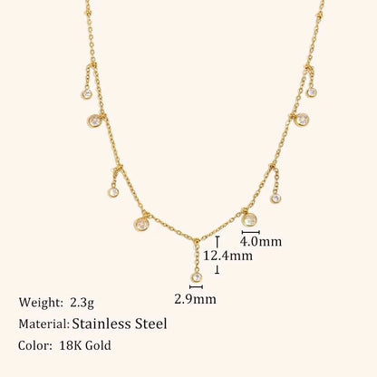Necklace crystal