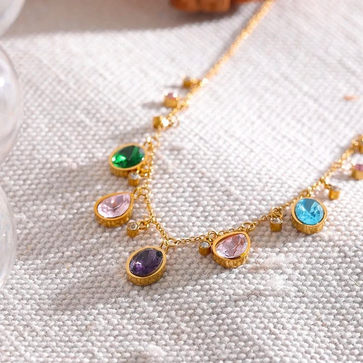 Multi gemstone Necklace