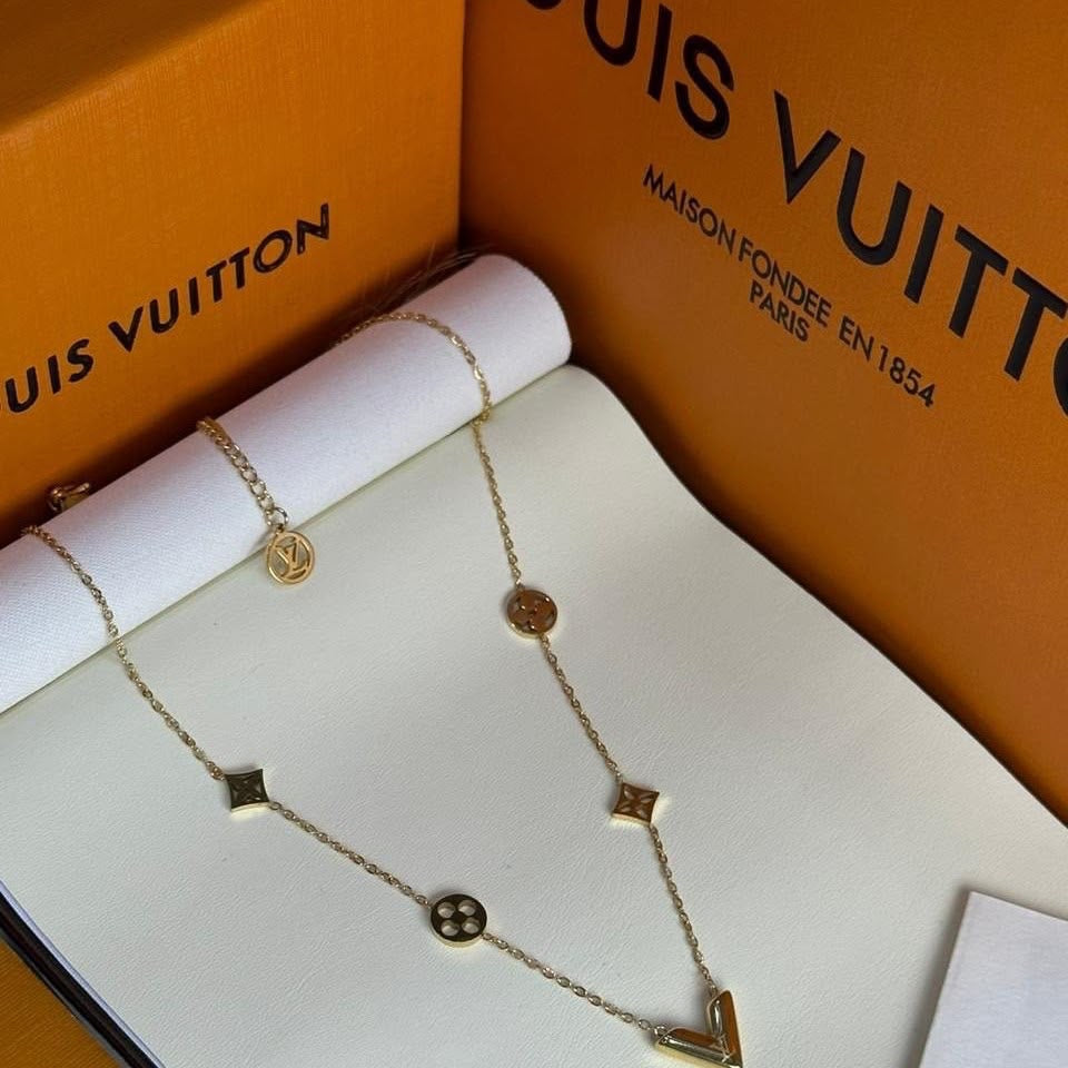 Louis Vuitton Necklace+Earrings