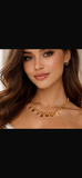 Heavy lV charms necklace