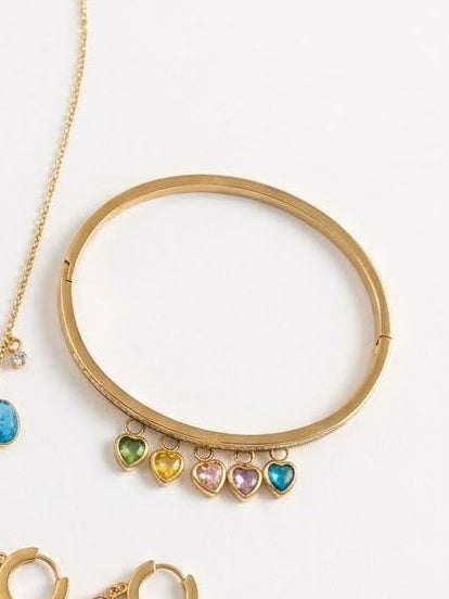 Multi Gemstone Handcuff