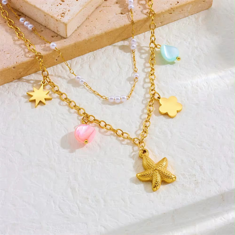 Chunky Charm Necklace