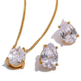 Earring woth necklase