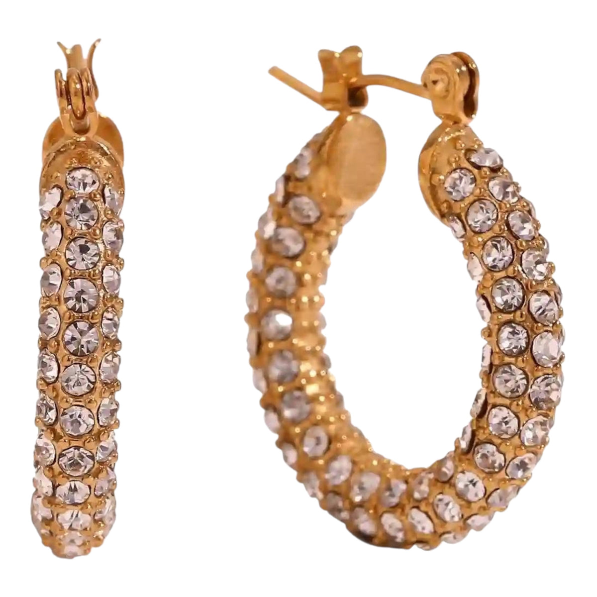 Chunky Stoned Earrings