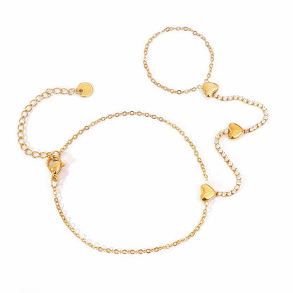 3 heart handchain