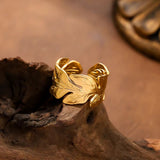 Chunky adjustable ring