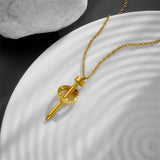Nail necklace