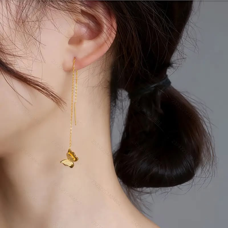 Butterfly Hanging Earring