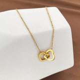 Two hearth necklace