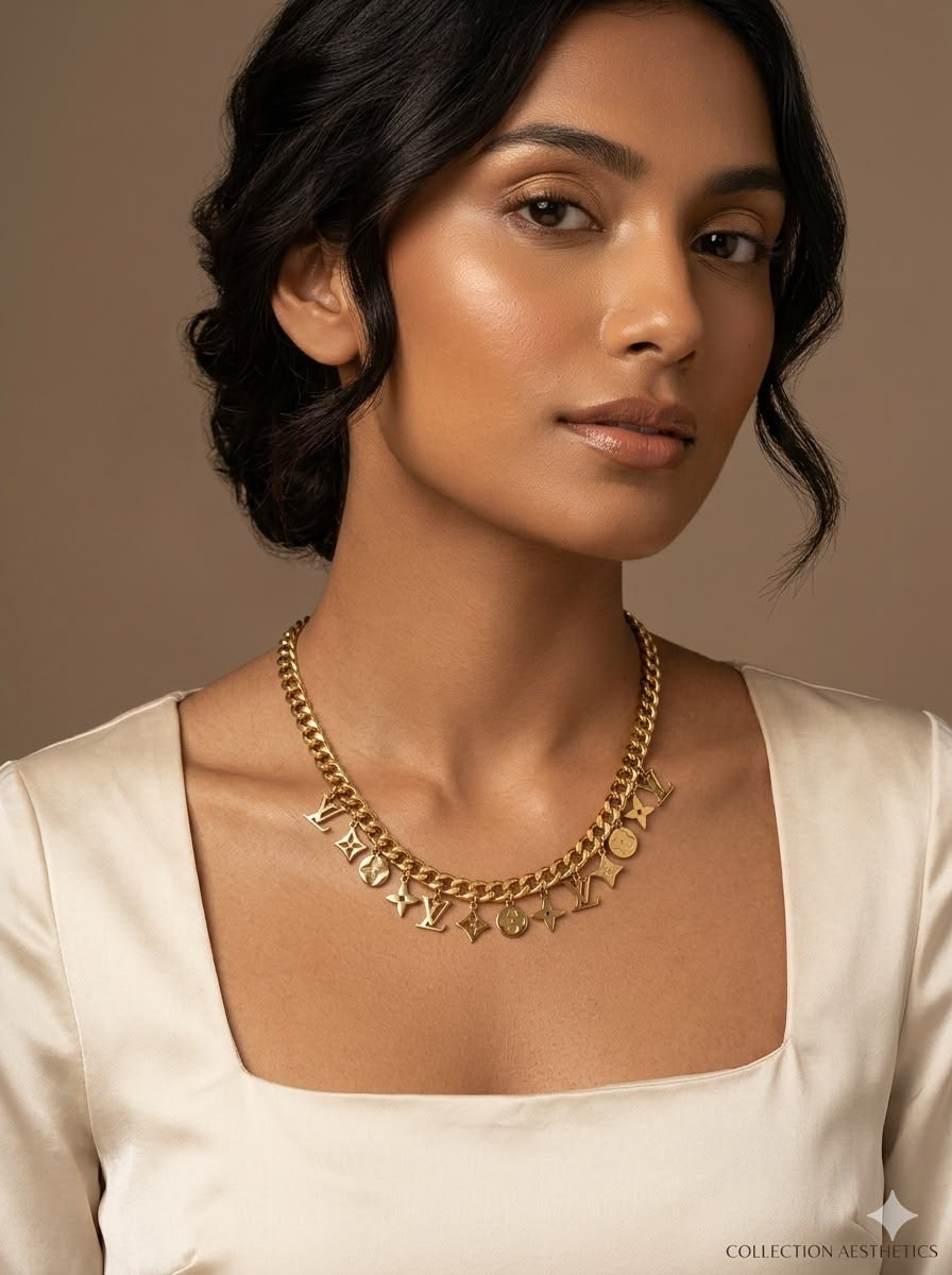 Chunky LV Necklace
