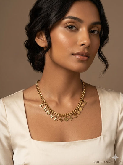 Chunky LV Necklace