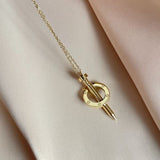 Nail necklace