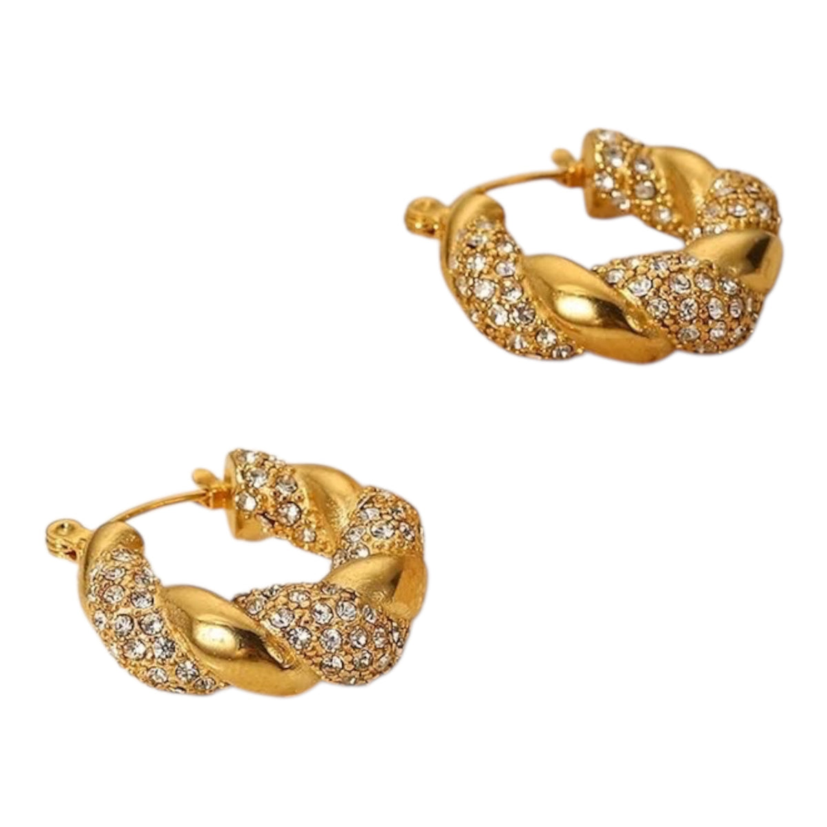 Chunky Stoned Earring