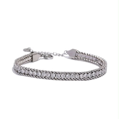 Silver Luster Bracelet