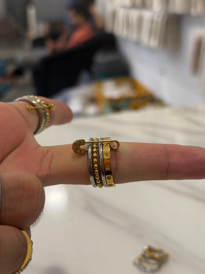 Safety Pin Ring