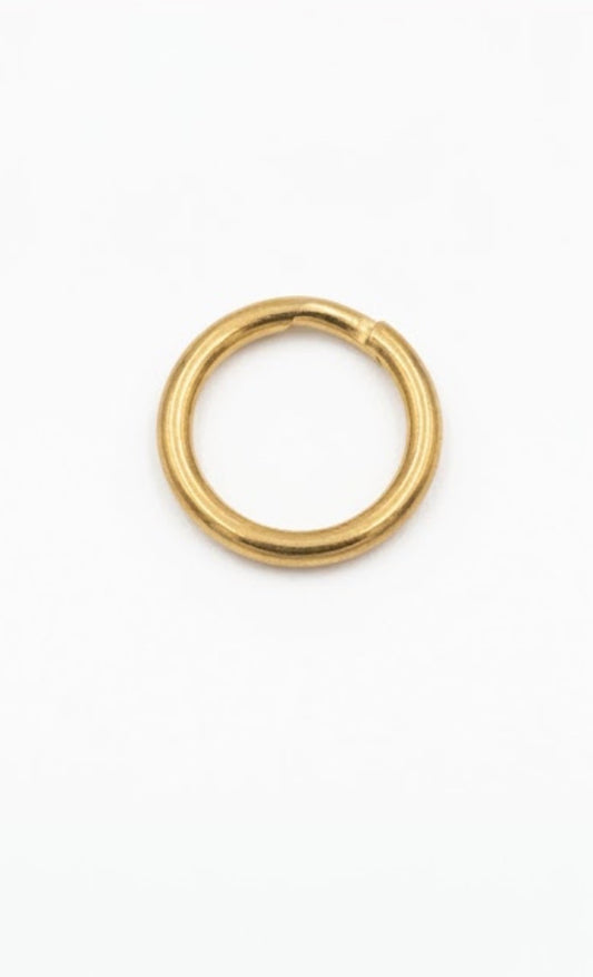 Plain golden noseRing