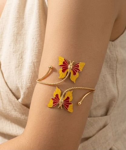 Yellow Butterfly ArmCuff