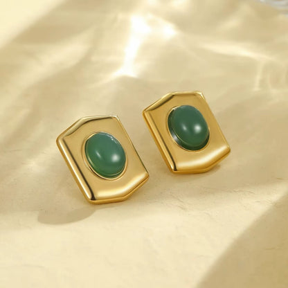 Vintage Stone Earring