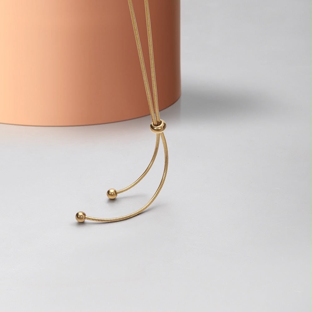 Ball Adjustable Necklace