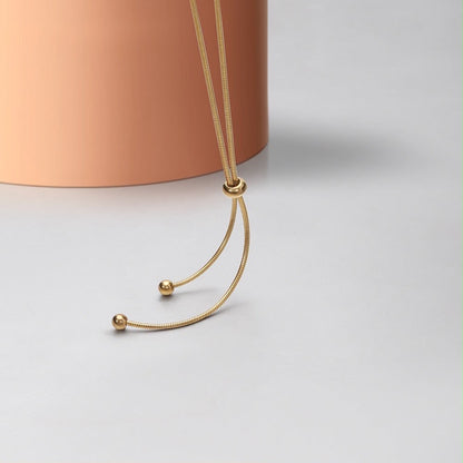 Ball Adjustable Necklace
