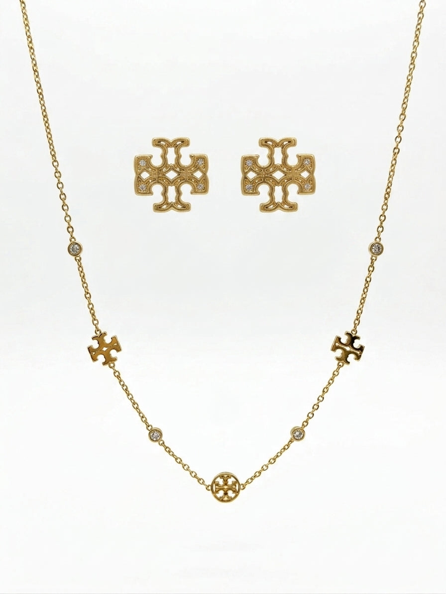 Torry Necklace+Earring