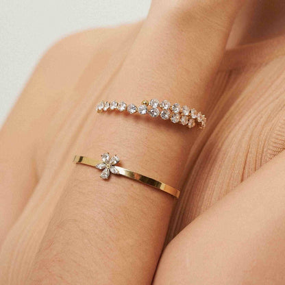 Zirconia  Wrap Tennis Bracelet