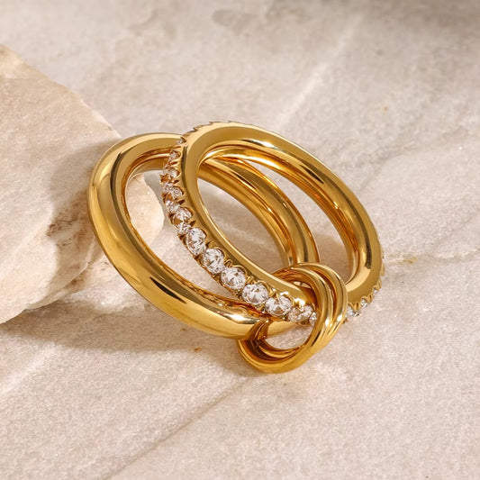 Double Decker Ring