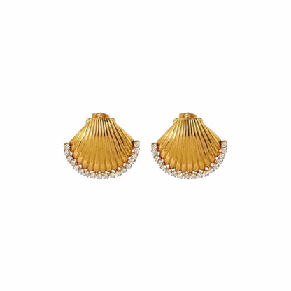 C-shell earring