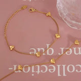 Heart combo bracelet & necklace