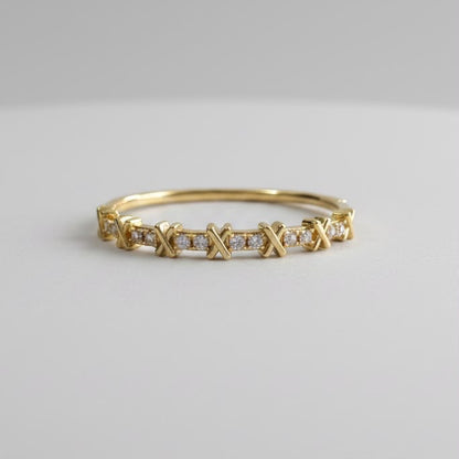 Cross Stoned Bracelet