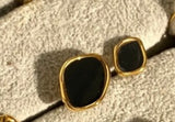 2 side black & white ring