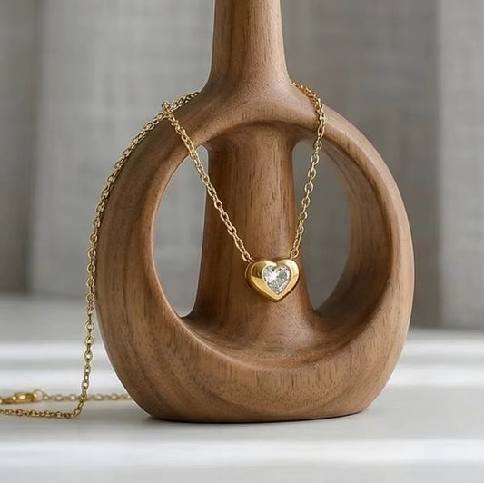 Stoned Heart Pendant