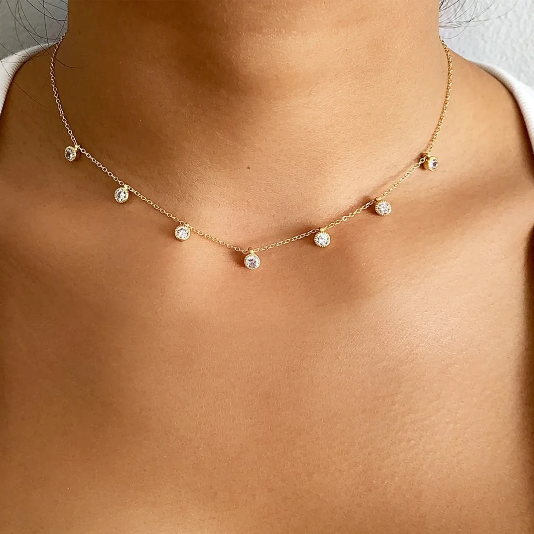Stone Charms Necklace